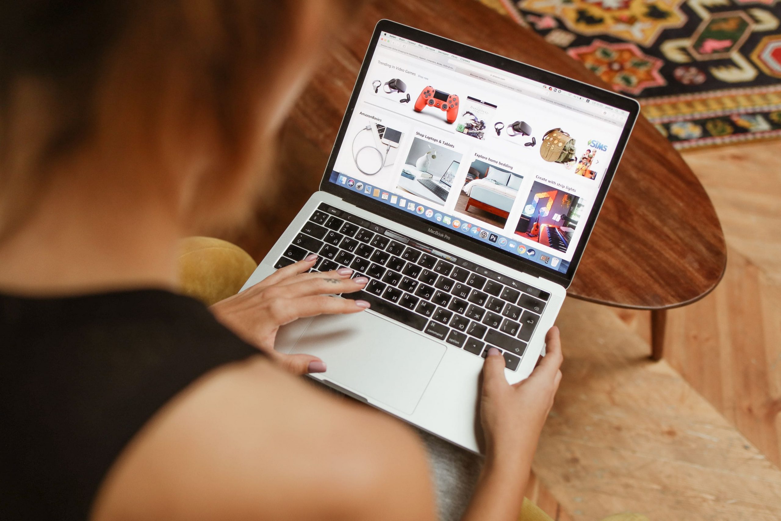 Illustration of a digital product marketplace with online downloads, eBooks, software, courses, and digital assets being bought and sold securely.